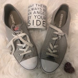 Grey converse